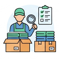 Step 5: quality check and packing