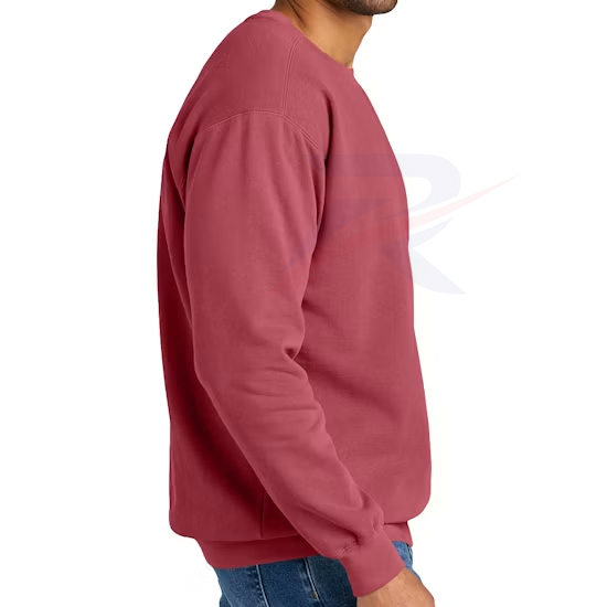 Custom crewneck sweatshirt design example 3, made by Rockhint in Sialkot, Pakistan