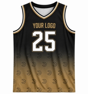 Custom sublimated basketball jersey, made by Rockhint in Sialkot, Pakistan