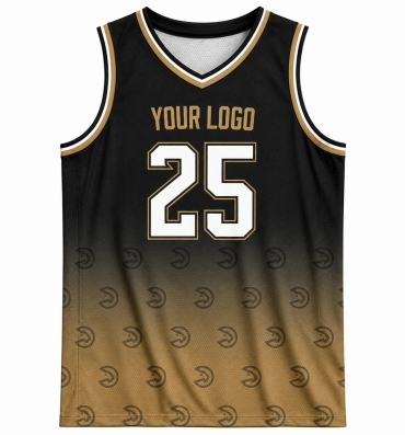 Custom sublimated basketball jersey, made by Rockhint in Sialkot, Pakistan