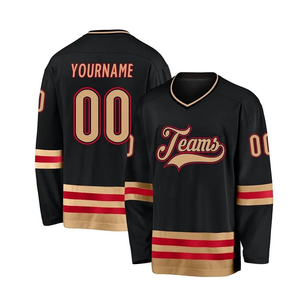 Custom sublimated ice hockey jersey, made by Rockhint in Sialkot, Pakistan