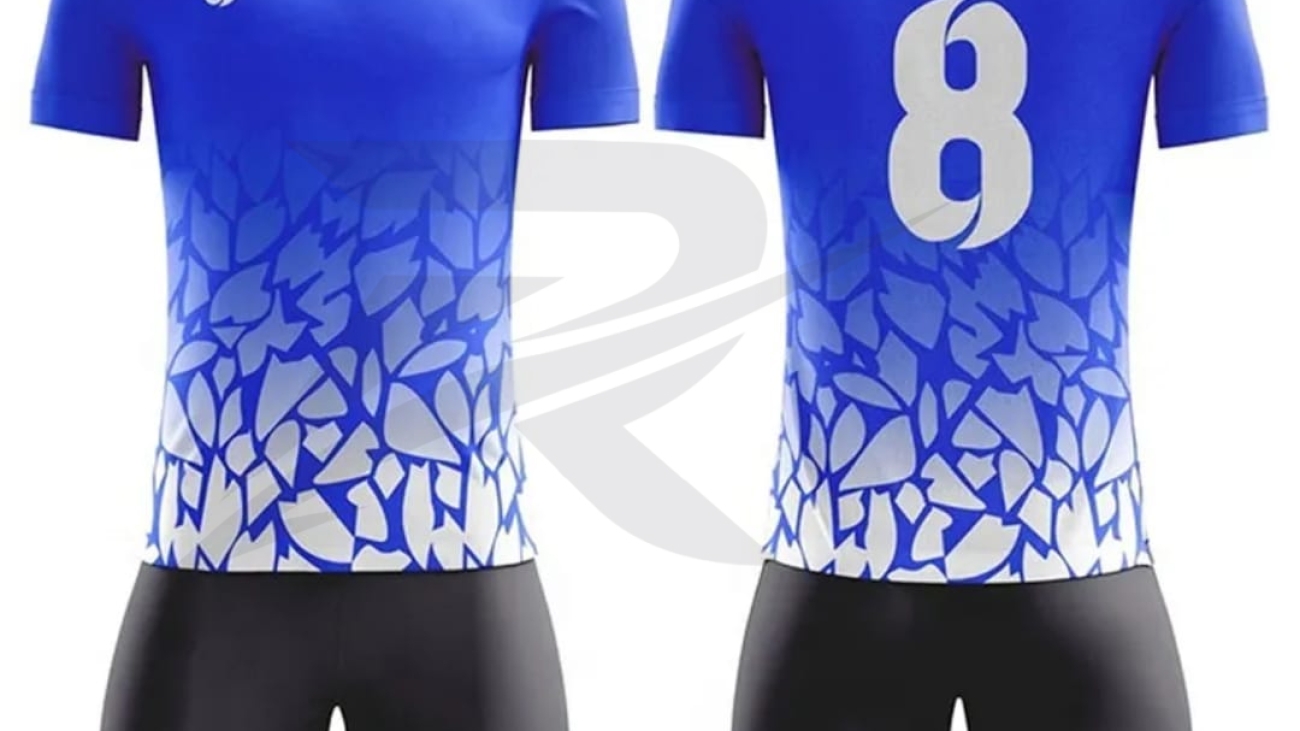 Custom soccer uniform kit, made by Rockhint in Sialkot, Pakistan