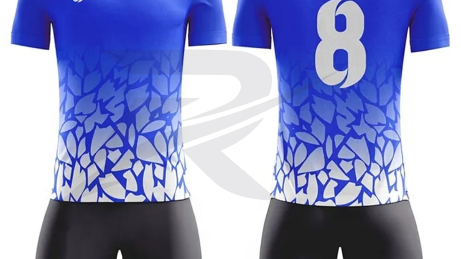 Custom soccer uniform kit, made by Rockhint in Sialkot, Pakistan
