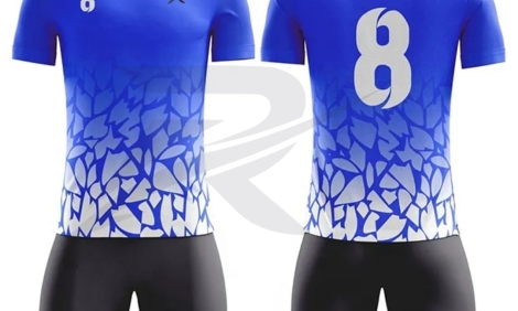 Custom soccer uniform kit, made by Rockhint in Sialkot, Pakistan