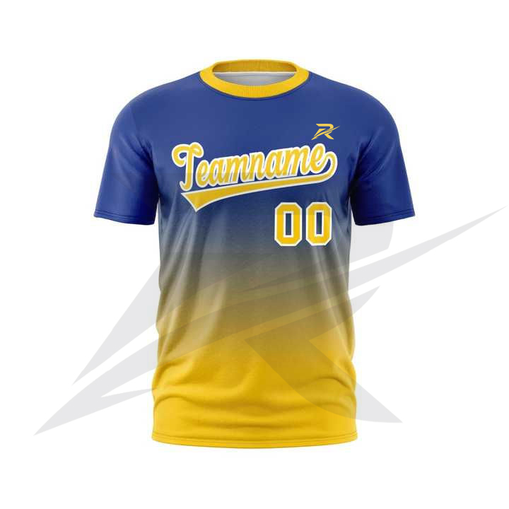 Custom sublimated soccer jersey, made by Rockhint in Sialkot, Pakistan