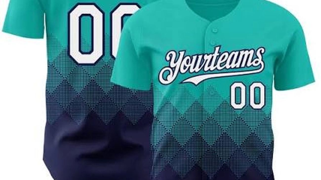 Custom sublimated baseball jersey, made by Rockhint in Sialkot, Pakistan