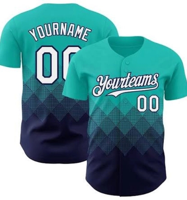 Custom sublimated baseball jersey, made by Rockhint in Sialkot, Pakistan