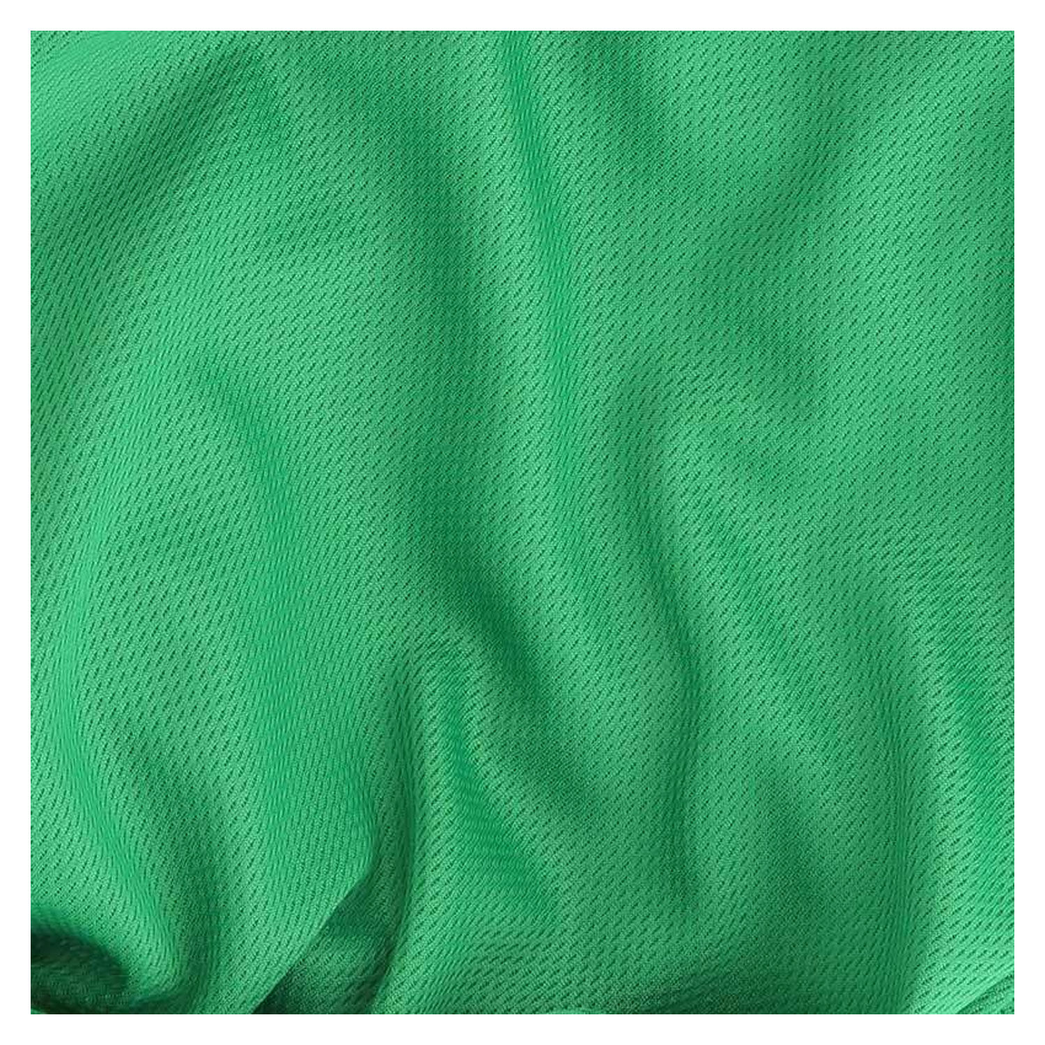 Close-up of soccer shorts polyester fabric